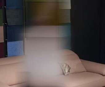 Video reel sedačka Anais ružová