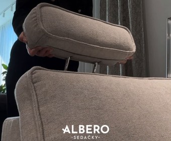 Video látková sedačka Moon