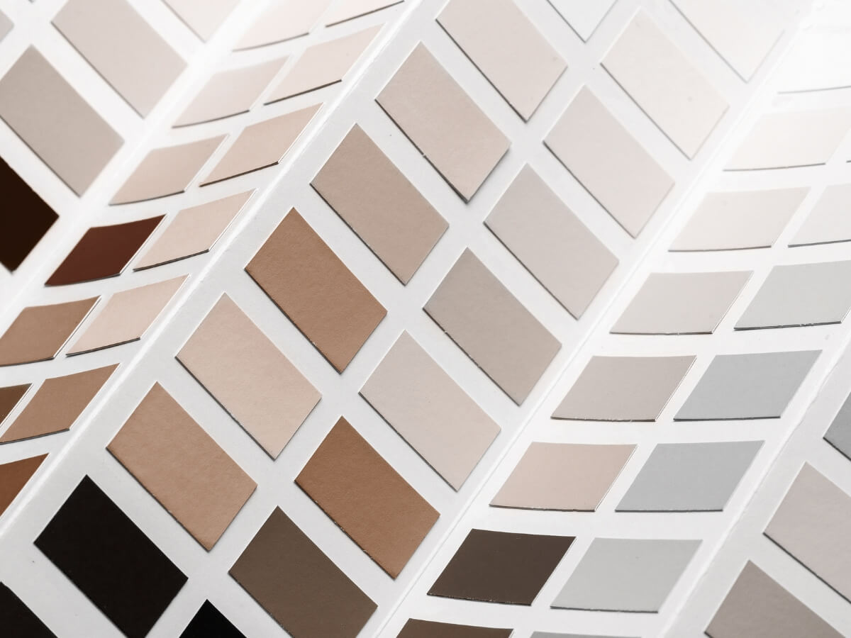 Neutrálna paleta farieb využívaná v škandinávskom štýle.